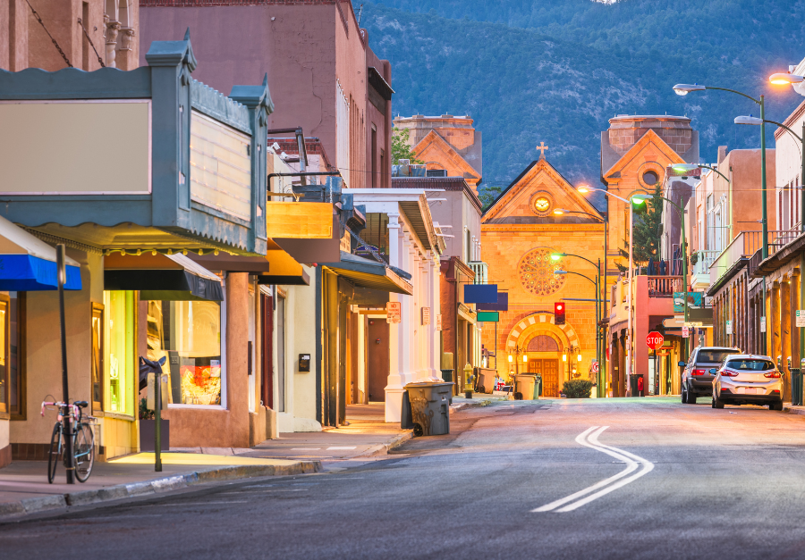 A street in New Mexico