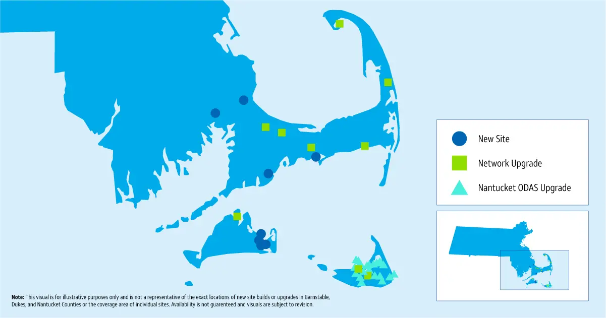 Cape Cod and islands graphic