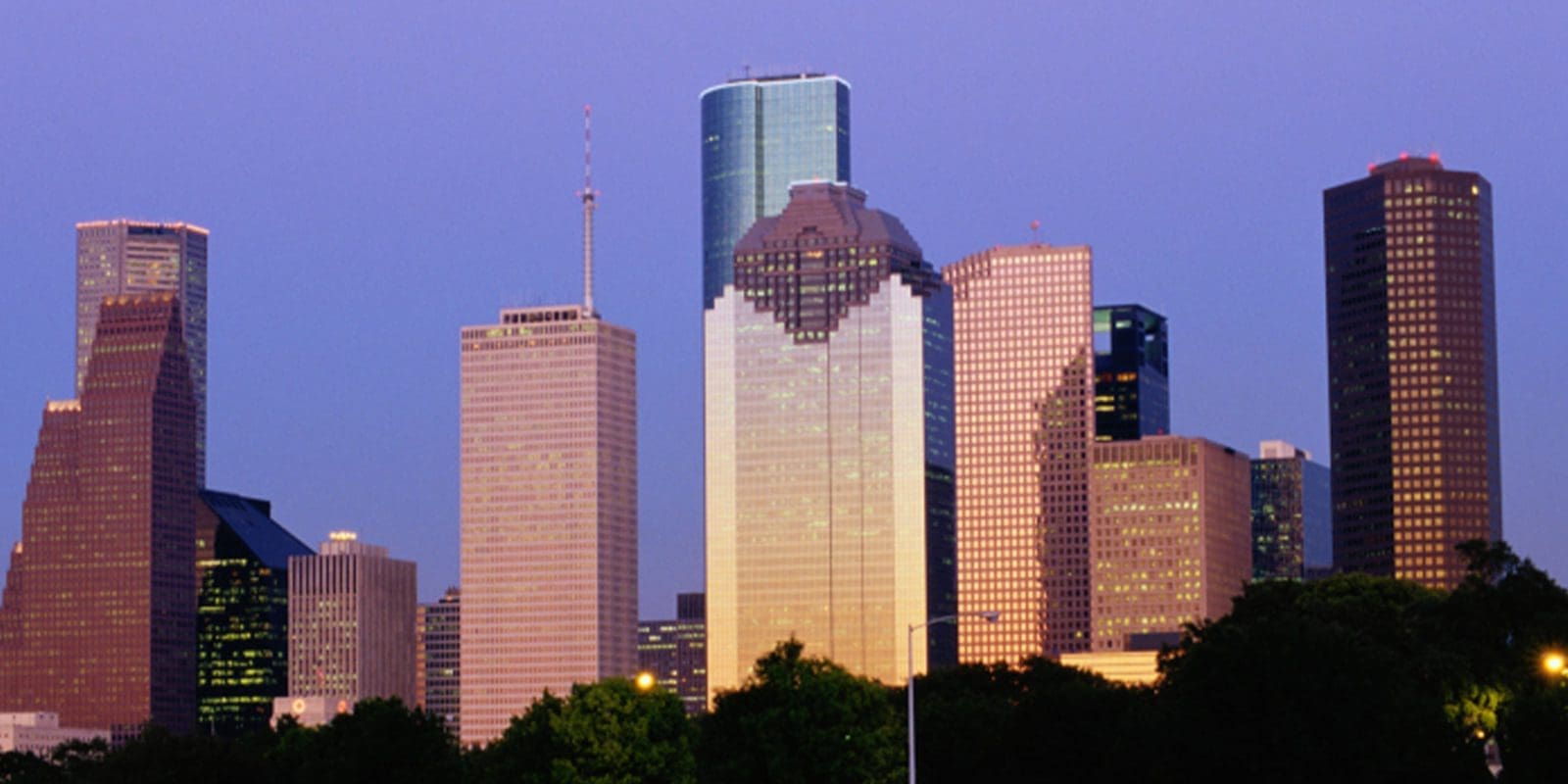 Houston Skyline at Dusk