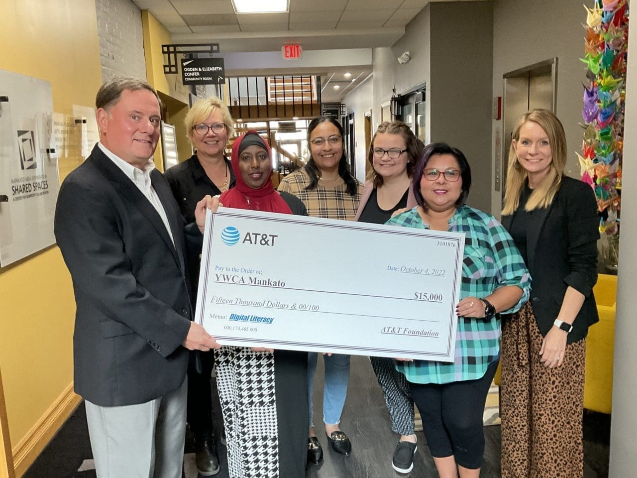 YWCA Mankato AT&T Foundation Grant