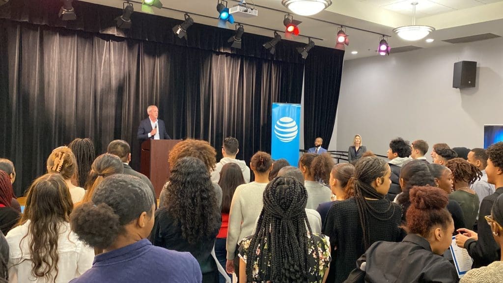 Teens at Career Fair Surprised with Free Laptops from AT&T and Boys & Girls Clubs of Boston