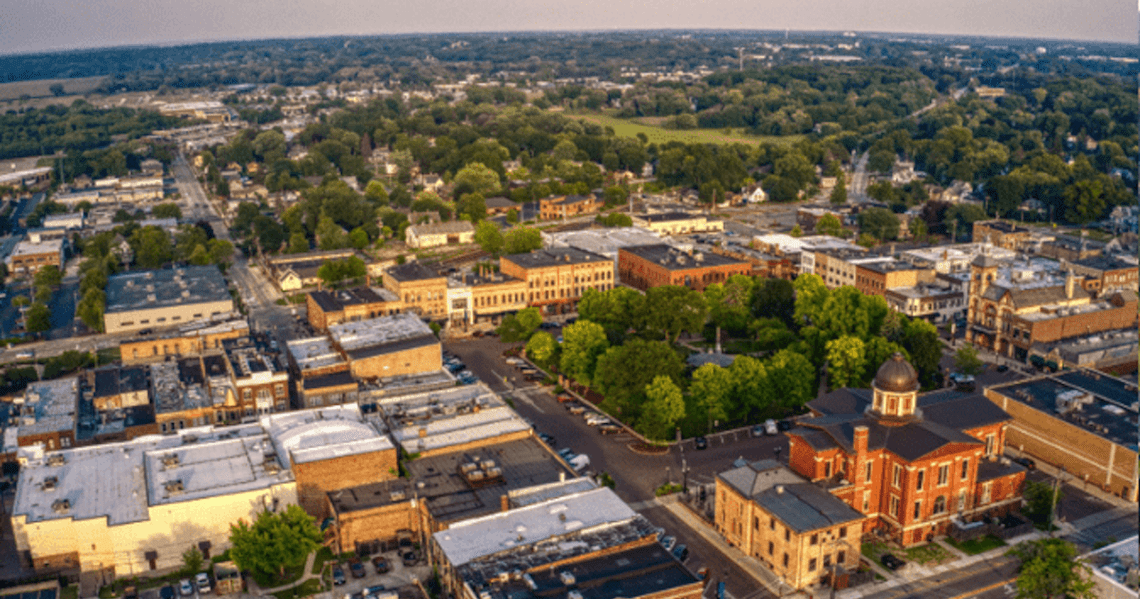A neighbored in Illinois.