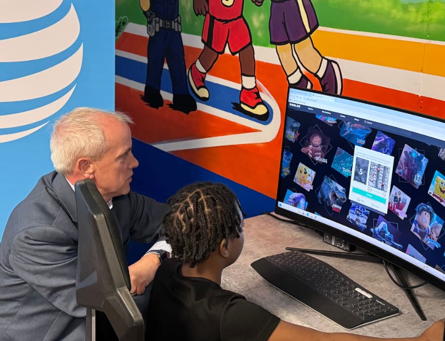 AT&T Opens Connected Learning Center at Albany Police Athletic League ...