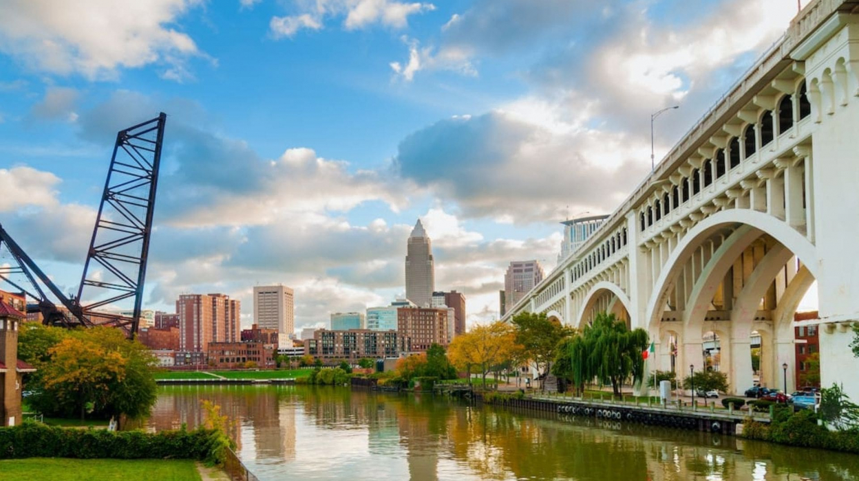 A look at Cleveland from the water