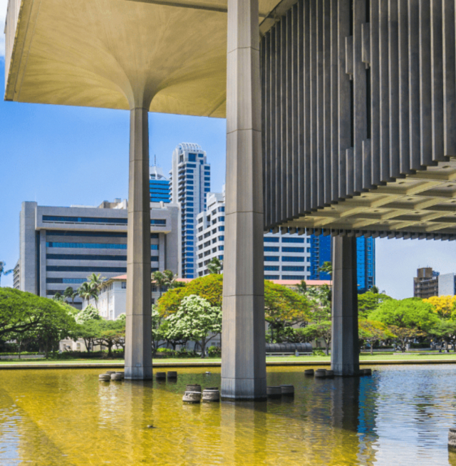 Hawaiian state capitol