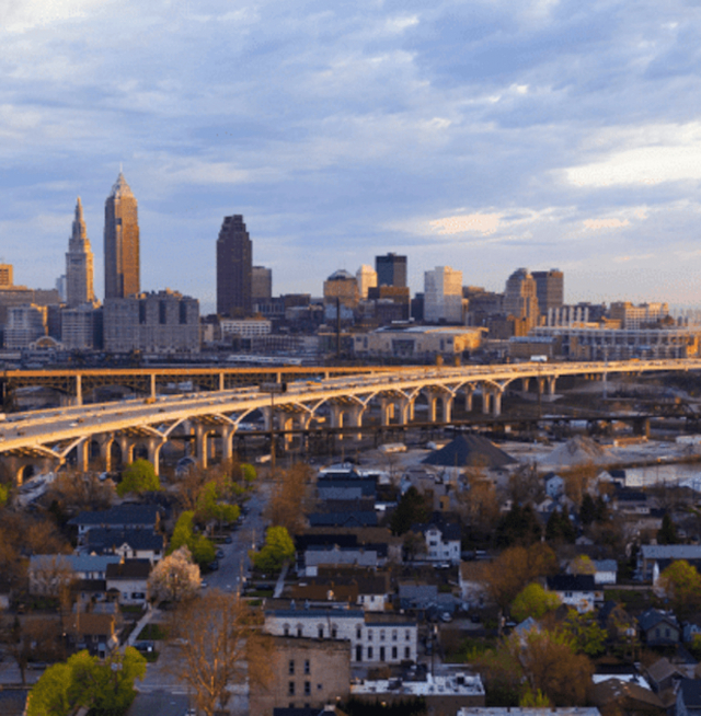 Cleveland skyline
