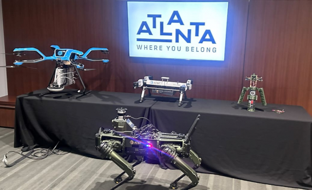 Robot dog display