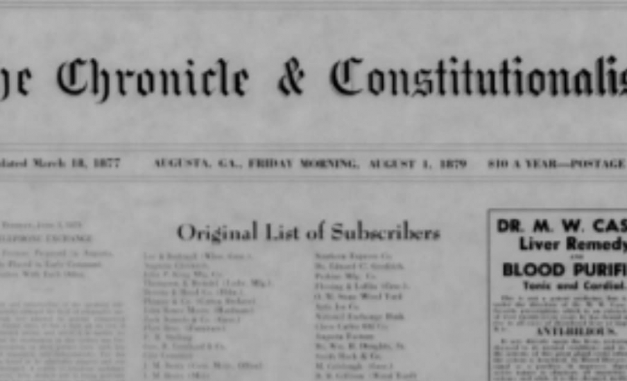 Original List of Subscribers