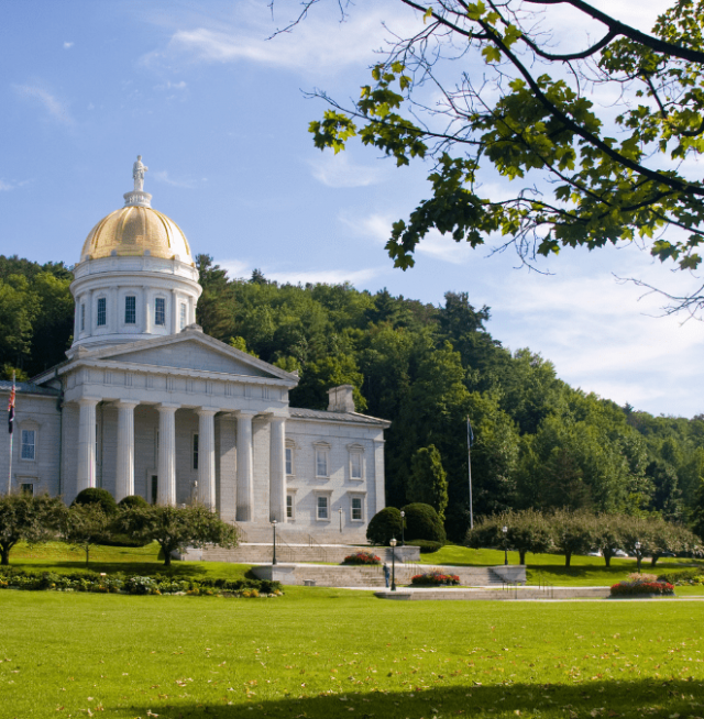 An image of the VT State Capitol