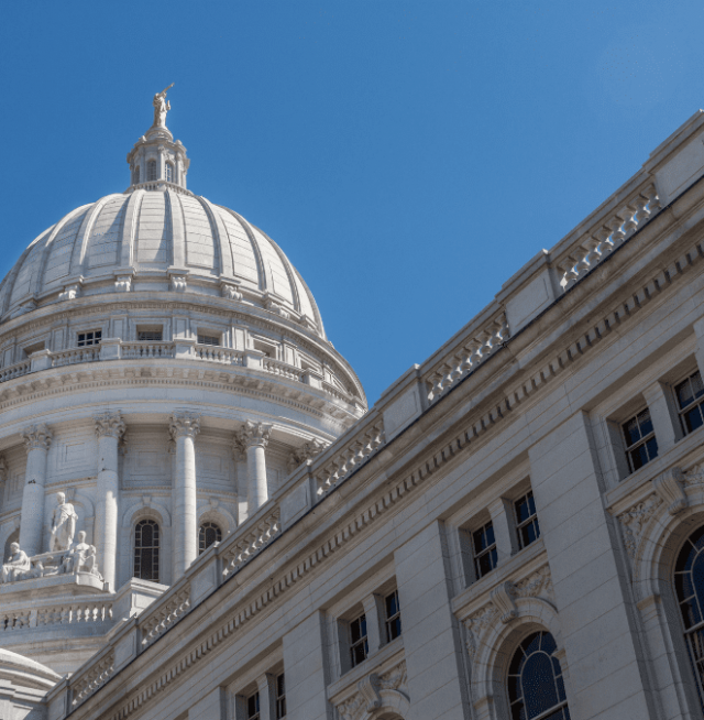 An image of the Wisconsin State Capitol